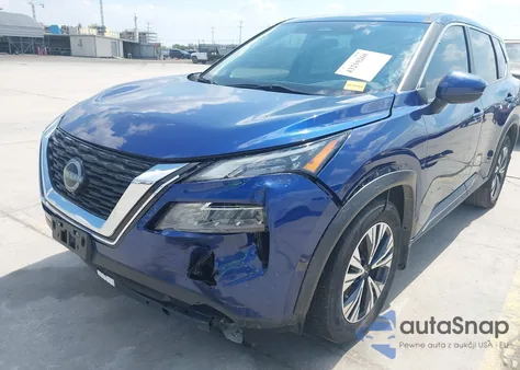 2022 Nissan Rogue Sv Fwd из США, поврежденный, VIN 5N1BT3BA9NC727811